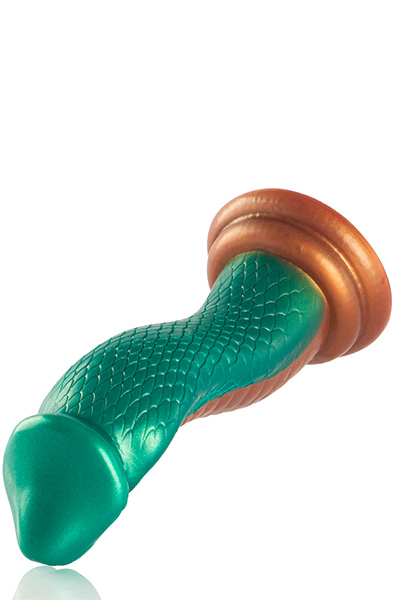 Python Dildo Kobra Grün 20,5 cm - Drachen-Dildo 5