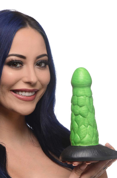 Radioactive Reptile Dicker Schuppiger Silikon-Dildo 19 cm - Drachen-Dildo 4