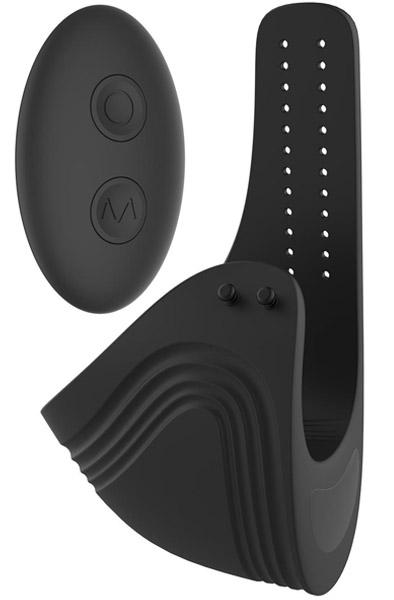 Ramrod verstellbarer vibrierender Cockring mit Fernbedienung - Vibrierender Penisring 1