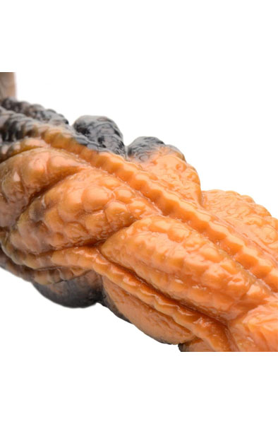 Ravager Gerippter Tentakel Silikon Dildo 20 cm - Drachen-Dildo 5