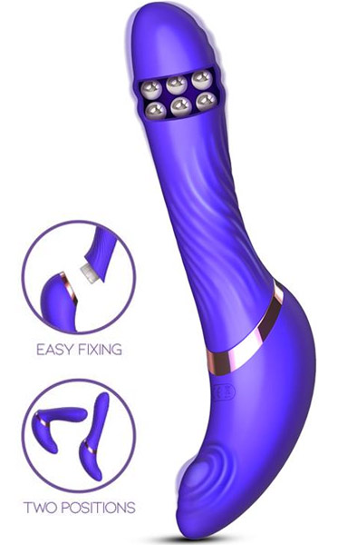 Rayden Abnehmbarer Vibrator mit rotierenden Perlen und Pulsation - Prostata-Vibrator 1