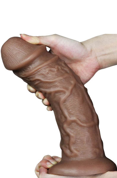 Realistic Chubby Dildo Flesh 26,5 cm - Dildo 2