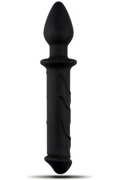 Realistischer Dildo mit Analplug 22 cm - Anal-Dildo 1