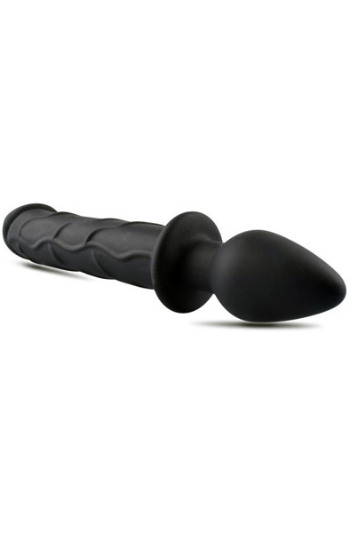 Realistischer Dildo mit Analplug 22 cm - Anal-Dildo 2