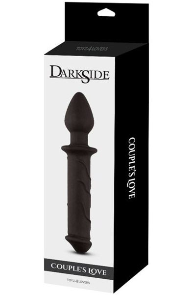 Realistischer Dildo mit Analplug 22 cm - Anal-Dildo 3