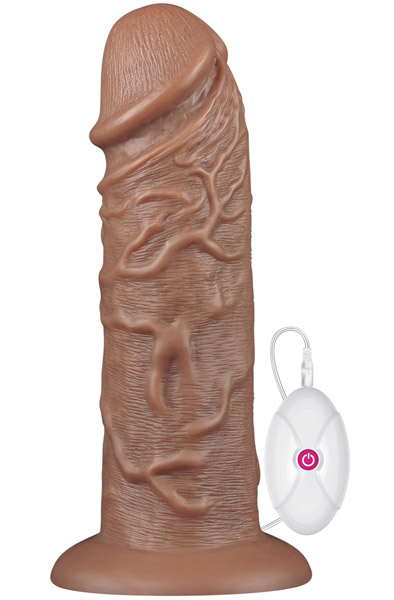 Realistischer vibrierender Dildo Chubby 26,5 cm - Vibrierender Dildo 1