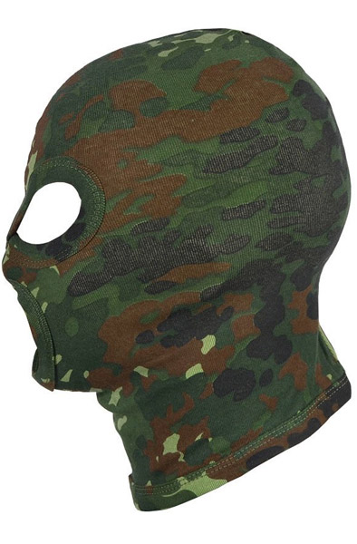 Red Baumwoll-Balaclava Army - BDSM Maske 2
