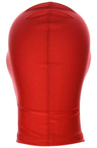 Red BDSM Hood Mouth Only - BDSM Maske 2
