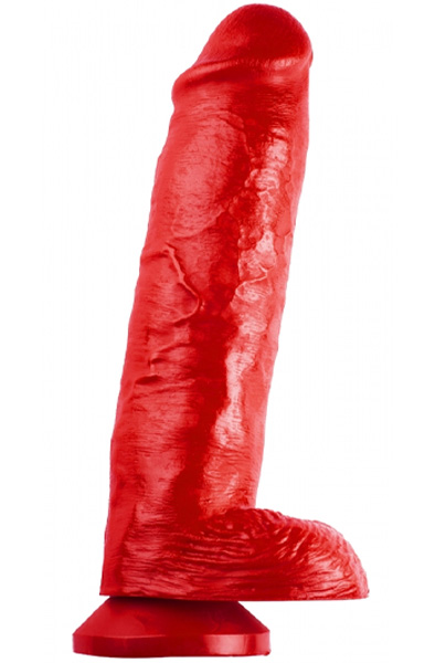 Red Toys Santa-K Dildo Rot 28 cm - Dildo 3