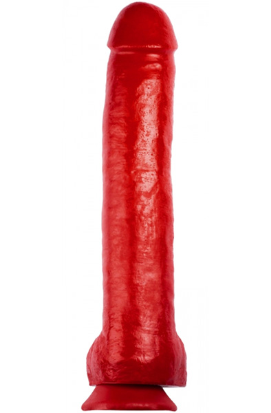 Red Toys Super John Dildo Rot 42 cm - XL Dildo 2
