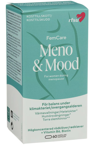RFSU FemCare Meno & Mood 60 Kapseln - Kosttillskott 2
