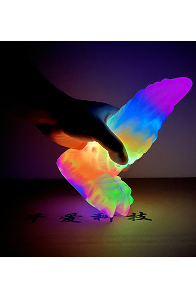 Rhegax Leuchtdildo 21,5 cm - Drachen-Dildo 2