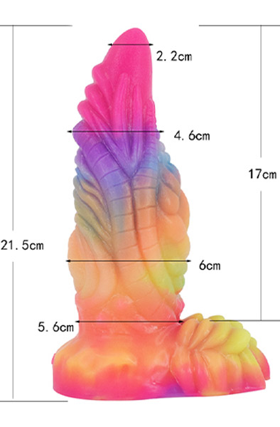 Rhegax Leuchtdildo 21,5 cm - Drachen-Dildo 7