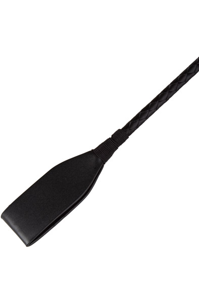 Riding Crop Schwarz & Gold 60 cm - Reitgerte 3