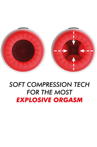 Rocket Masturbator mit weicher Kompression & Vibration - Masturbator 2