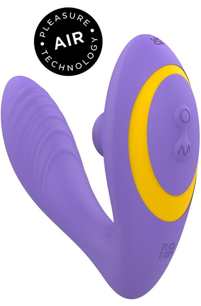 Romp Reverb Doppeltes Vergnügen 2 in 1 - Luftdruck-Vibrator 1
