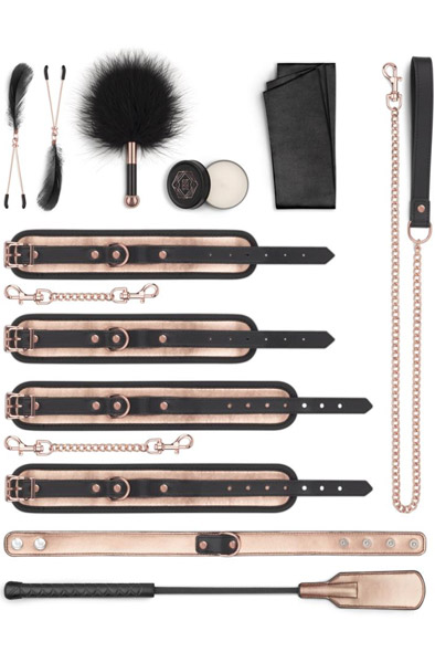 Rosy Gold Nouveau BDSM-Set - Bondage-Set 1