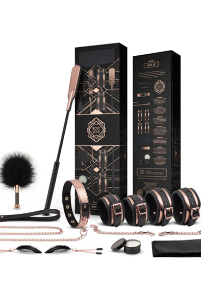 Rosy Gold Nouveau BDSM-Set - Bondage-Set 2