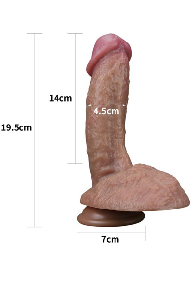Roter Scarlet Analplug mit Herzjuwel S - Dildo 2