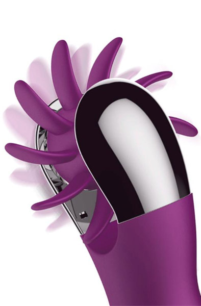 Rotierende Welle Kugeln & Stimulationsrad - Rabbit-Vibrator 3