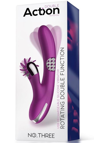Rotierende Welle Kugeln & Stimulationsrad - Rabbit-Vibrator 4