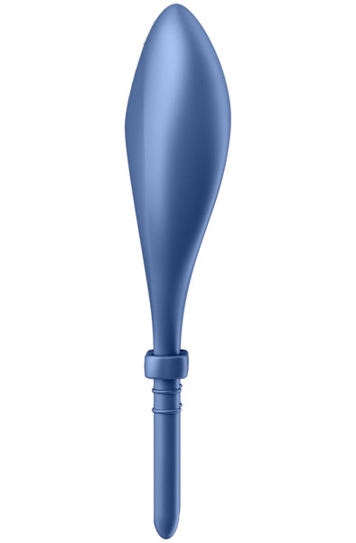 Satisfyer Bullseye Ring-Vibrator Blau - App-gesteuerter Penisring 3