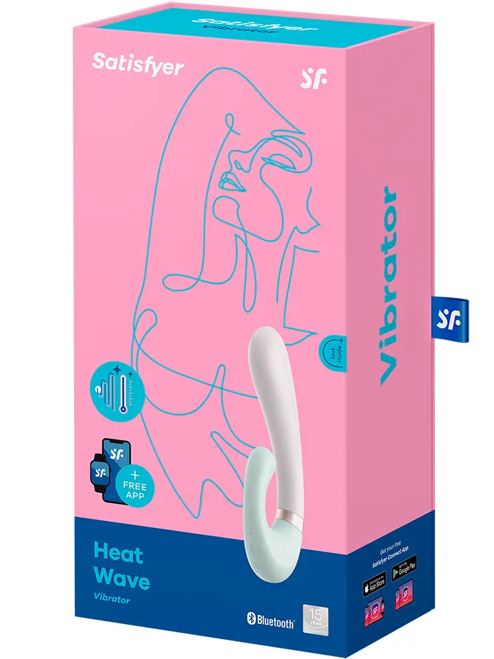 Satisfyer Heat Wave Connect App Minze - Rabbit-Vibratoren 5