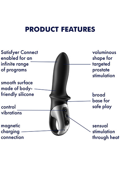 Satisfyer Heiße Leidenschaft - App-gesteuerter Prostata-Vibrator 2