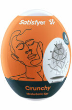 Satisfyer Masturbator-Ei Single Crunchy - Tenga-Ei 1