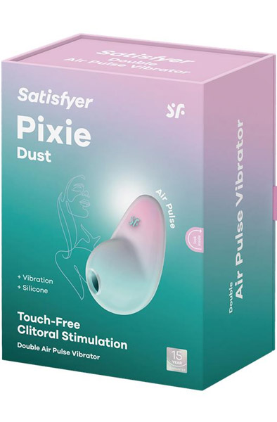 Satisfyer Pixie Dust Klitorisstimulator Mint Pink - Luftdruck-Vibrator 5