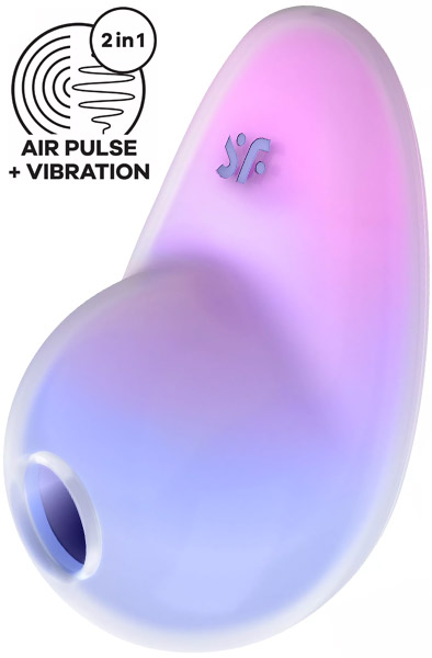 Satisfyer Pixie Dust Klitorisstimulator Violett Pink - Luftdruck-Vibrator 1