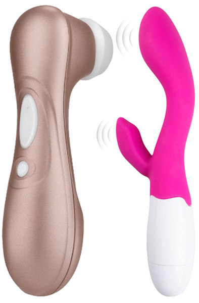 Satisfyer Pro 2 + Lily Vibrator Rosa - Angebote 1