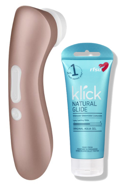 Satisfyer Pro 2 Vibration + RFSU Gleitgel - Angebote 1