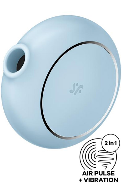 Satisfyer Pro To Go 3 Blau - Luftdruck-Vibrator 1