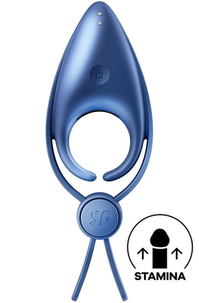 Satisfyer Sniper vibrierender Penisring blau - Vibrierender Penisring 1