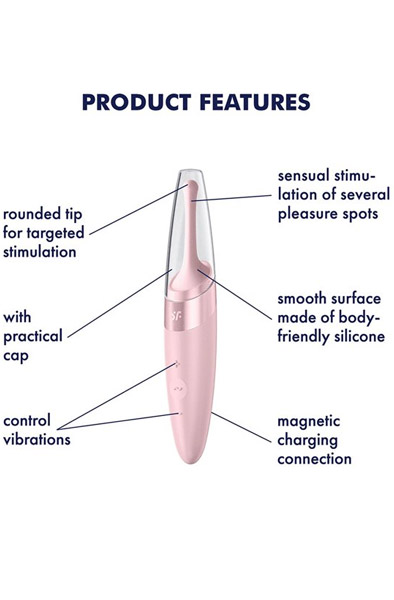 Satisfyer Twirling Delight Spitzen-Vibrator Rose - Vibratoren 2