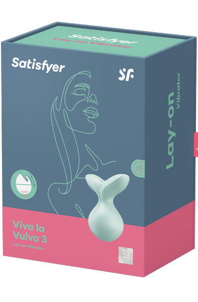 Satisfyer Viva La Vulva 3 Minze - Klitoris-Vibrator 4