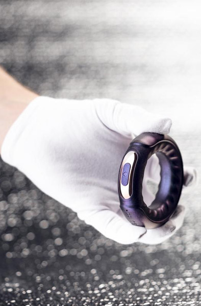 Saturn Vibrationsring für Penis und Hoden - Vibrierender Penisring 7