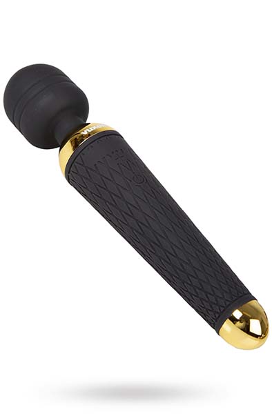 Schwarz & Gold Massagewand mit 20 Vibrationsmodi - Magische Massagewände 2
