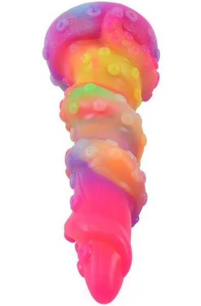 Seapok Leuchtender Dildo 22,5 cm - Drachen-Dildo 5