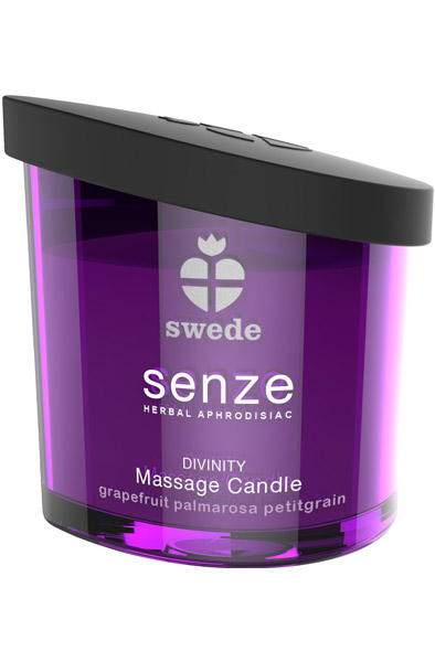 Senze Massagekerze Grapefruit Palmarosa Petitgrain 150ml - Massagekerzen 2