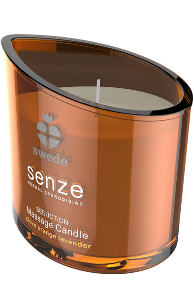 Senze Massagekerze Nelke Orange Lavendel 50ml - Massagekerzen 1
