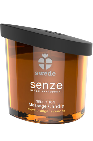 Senze Massagekerze Nelke Orange Lavendel 50ml - Massagekerzen 2