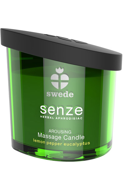 Senze Massagekerze Zitrone Pfeffer Eukalyptus 150ml - Massagekerzen 2