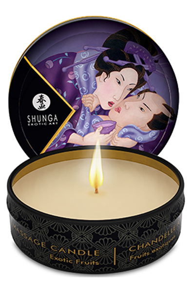 Shunga Erotic Art Massagekerze Exotische Früchte 30ml - Massagekerzen 1