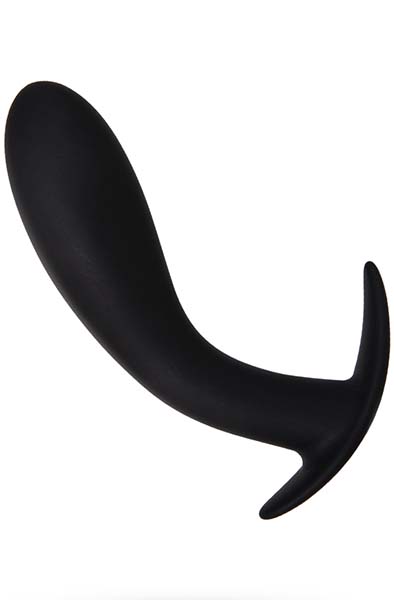 Silikon Anal Plug Schwarz 14,5 cm - Analplug 2