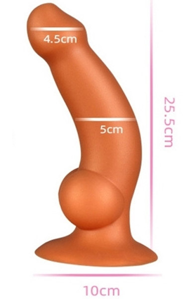 Silikon Dildo Stoopy L 25,5 cm - Anal-Dildo 2