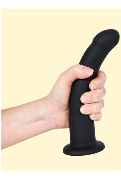 Silikon Halbrealistischer Dildo Groß 18,5 cm - Silikondildo 3