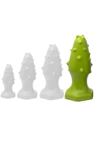 Silikon Plug Monster Spike XL 18 cm - Extra dicker Analplug 1