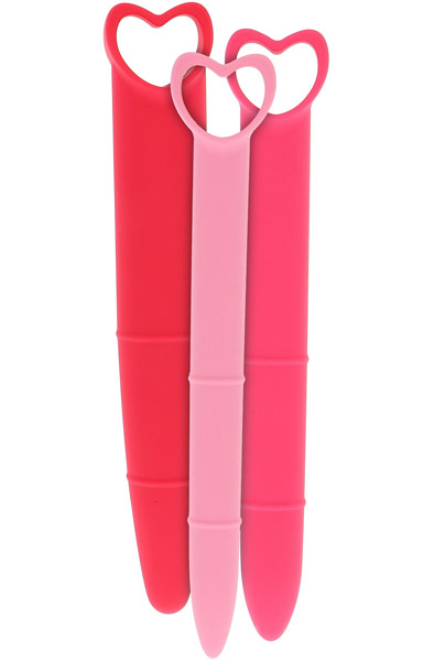 Silikon Vaginaldilatatoren 3er-Pack - Dilator-Set 1